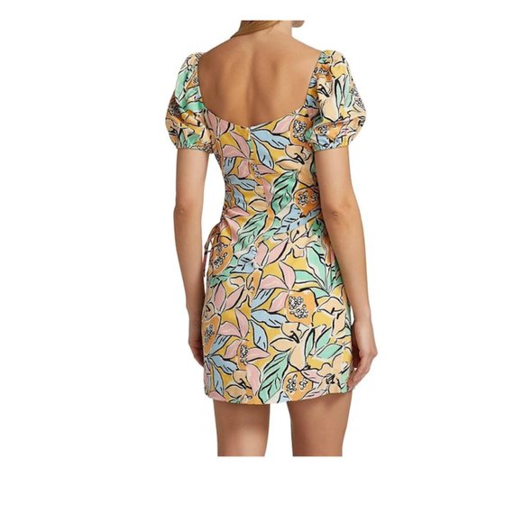 Astr Floral Mini Dress - Multicolor - Picture 11 of 16